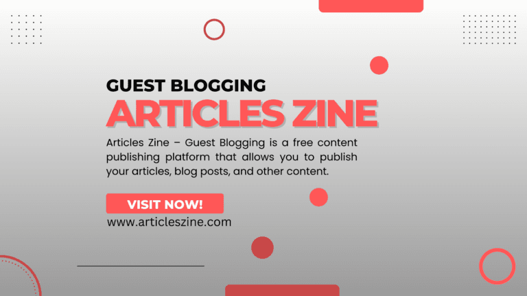 Aarticles ZIne guest bloggin wriite for us
